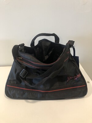 Gym Bag, Duffle Bag, Medium Vinyl Navy Blue, Can Be Uses