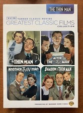 Turner Classic Movies TCM Thin Man Collection - 4DVDs 2011 Powell Loy - like new