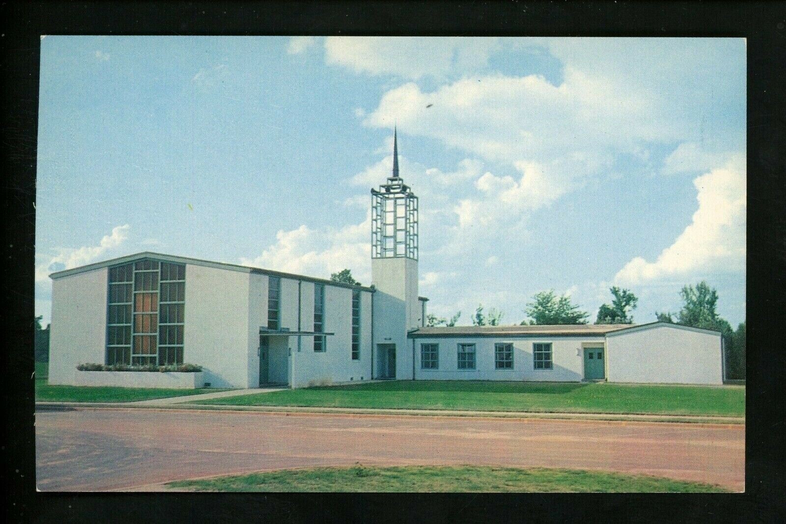 Military Base postcard Infantry Brigade Chapel Fort Benning Georgia GA ...