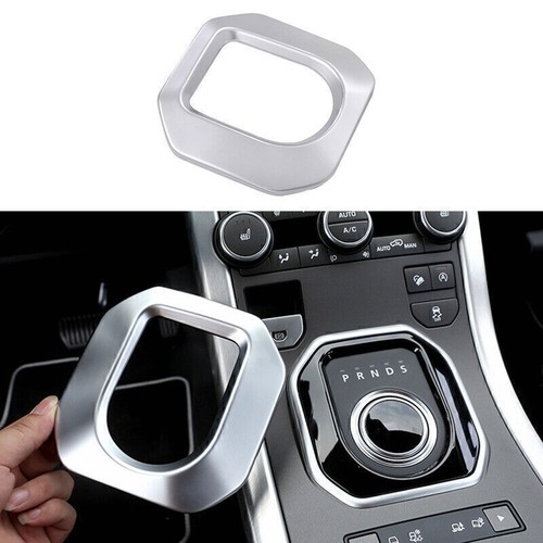 For Range Rover Evoque 2012-2019 Matte Silver Center Console Gear Shift Frame 1X - Picture 8 of 13