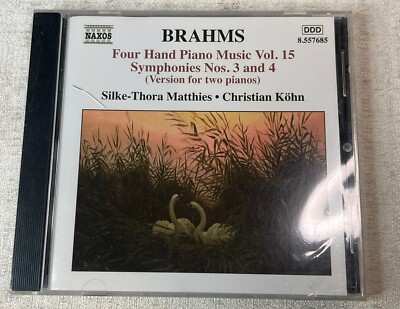 Johannes Brahms Four Hand Piano Music Vol. 15 (Matthies, Kohn) (CD) (UK IMPORT)
