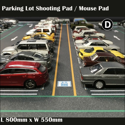 1/64 Parkplatz Mauspad Matte Modellauto Fahrzeug Szene Display große Garage Spielzeug/ - Bild 10 von 10