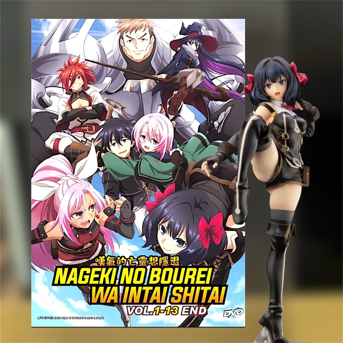 Anime DVD NAGEKI NO BOUREI WA INTAI SHITAI VOL.1-13 END DVD