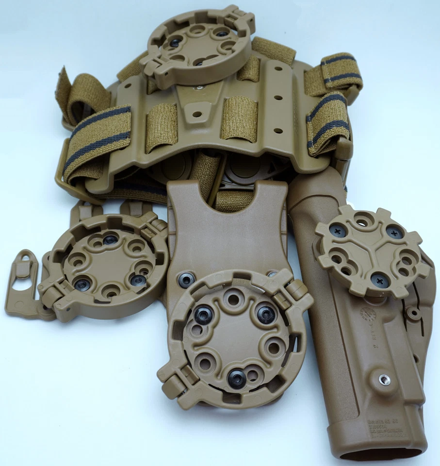 BlackHawk USMC Holster System SERPA Beretta 92/96 Coyote 2100535 RH Right Hand - Image 2 of 3
