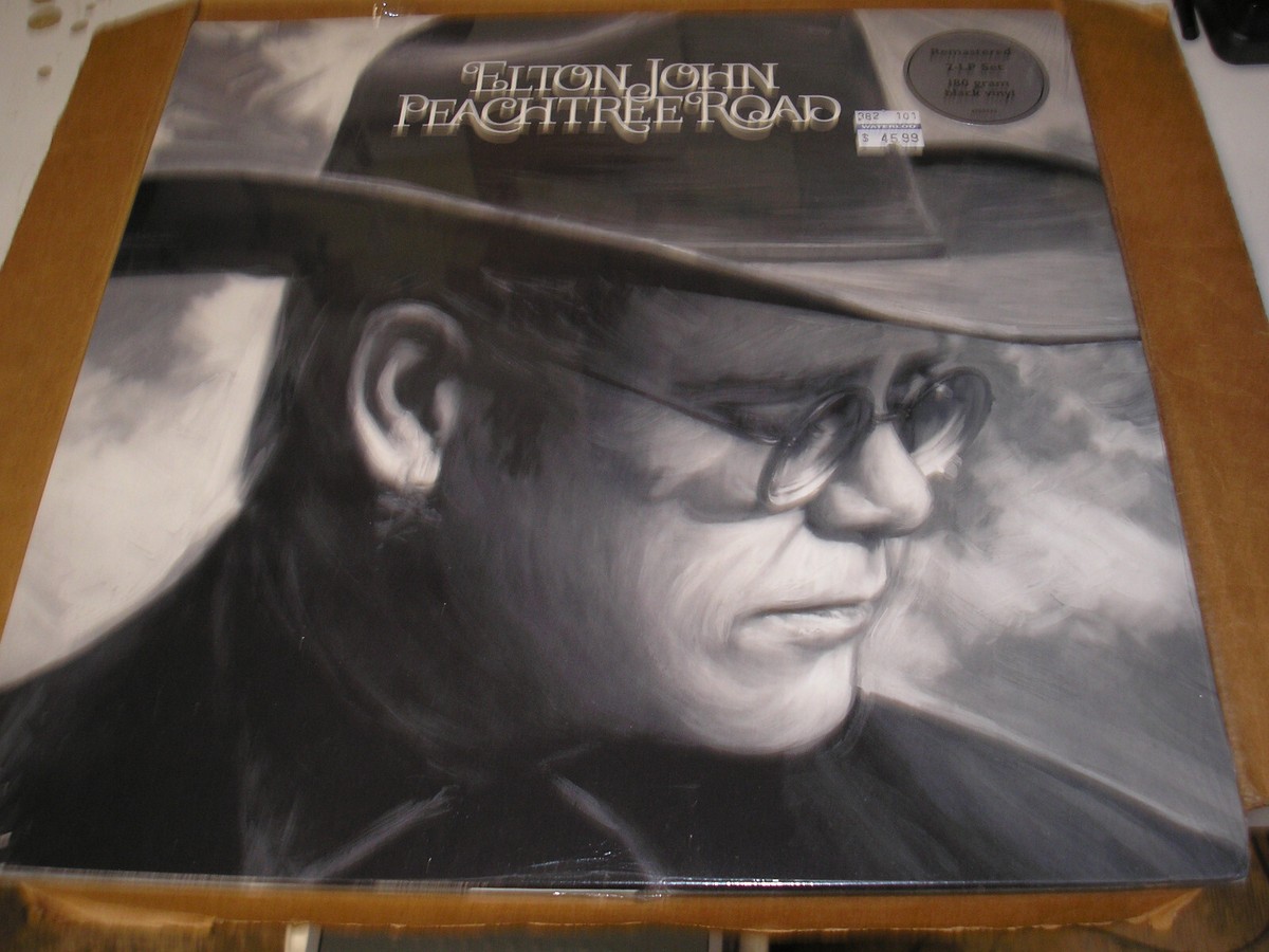 ワールドワイド2LP Elton John Peachtree Road 4505533 Rocket Entertainment, Mercury, EMI /00660 Elton John - Peachtree Road double LP new sealed Mercury