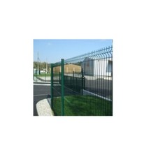 Pannello Rete Recinzione Componibile Cancellata Modulare Verde h 62x200cm