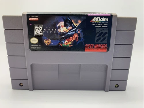 Batman Forever (Super Nintendo Entertainment System SNES) 1992 Tested/ Works