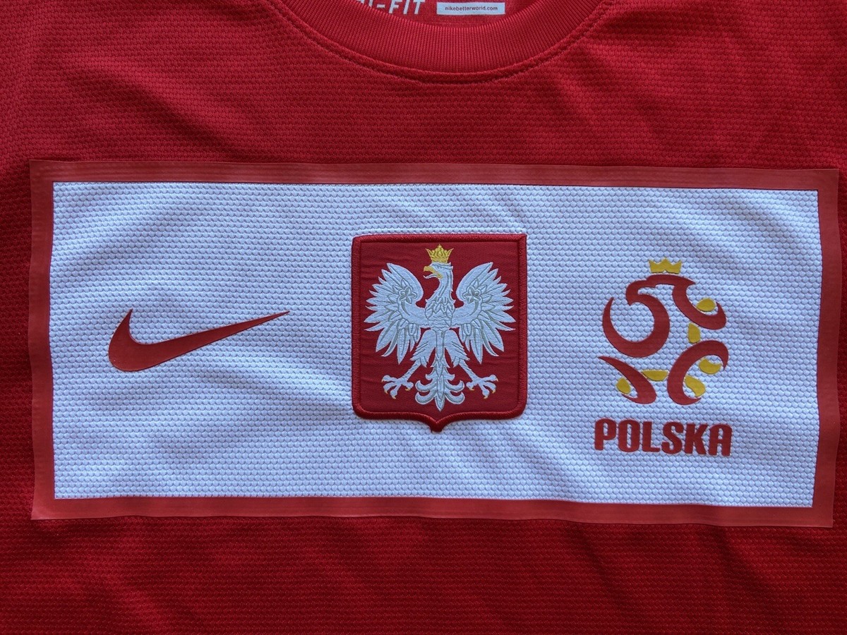 POLAND 2012 AWAY FOOTBALL SHIRT SOCCER JERSEY NIKE 450509-611 sz M
