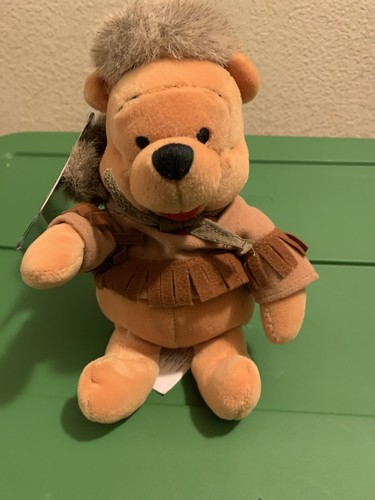 Frontier WINNIE THE POOH 8in mini peluche Disney Store Costume da orso  DANIEL BOONE | eBay