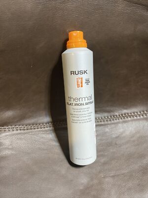 Rusk Thermal Flat Iron Spray with Pure Argan Oil ** MOSTLY FULL