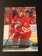 2016-17 Upper Deck Young Guns Trevor Carrick #230 Rookie RC
