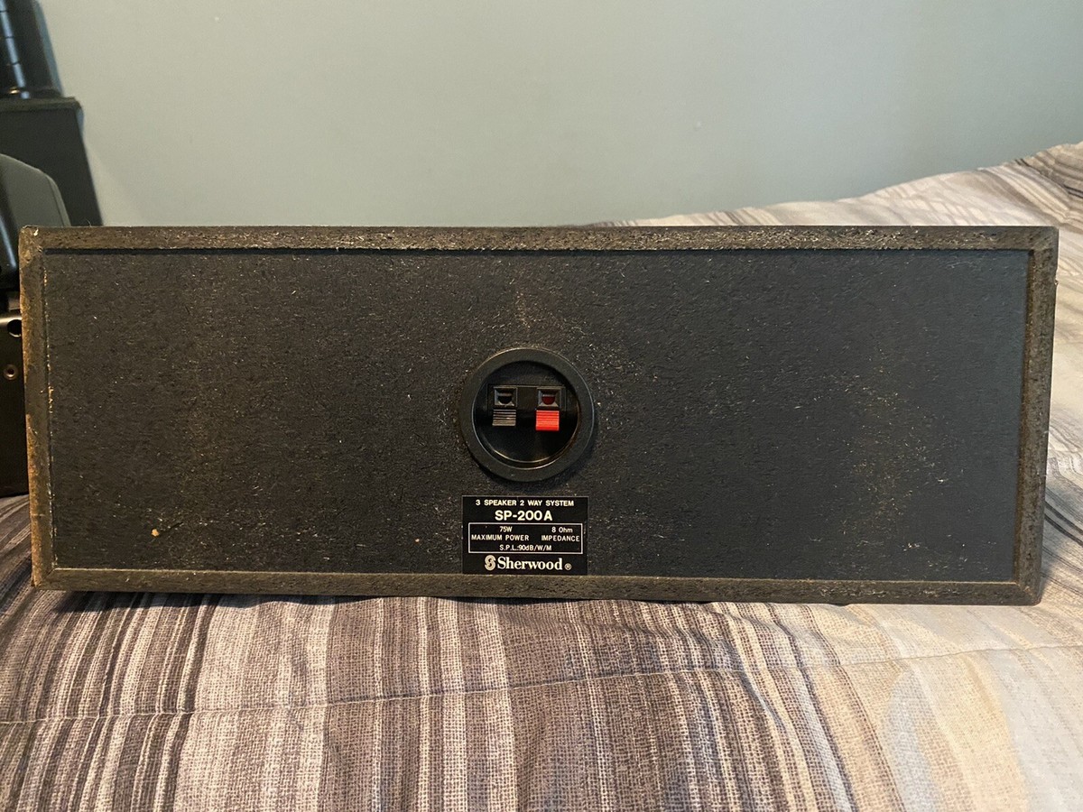 Ensemble de son surround Sherwood cassé 5 centre avant arrière 8 ohms