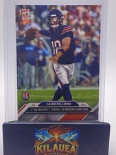 CALEB WILLIAMS 2024 Topps Now 1st Overall Debut Win Rookie RC Chicago Bears #2