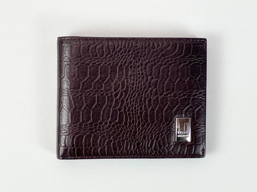Dunhill Alligator Leather Bi-Fold Wallet Late 1990s - NOS