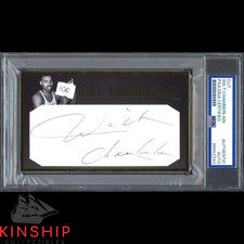 Wilt Chamberlain Cards and Autographed Memorabilia Guide 28