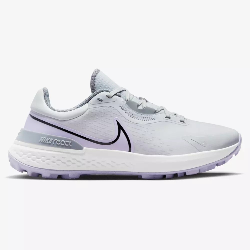 Nike Infinity Pro 2 Golf 9.5 Wide Grey/Purple DM8449-005. Th