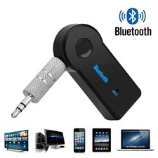 Wireless Bluetooth Receiver 3.5mm AUX Audio Stereo Music Home Car Adapter TO
