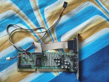 ISA Sound Card Avance Logic ALS100 / Sound Blaster Compatible Retro DOS Tested