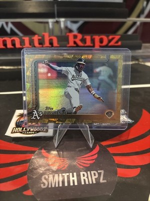 2025 Topps - Lawrence Butler /50 Gold Foilboard Spring Training Cactus #106