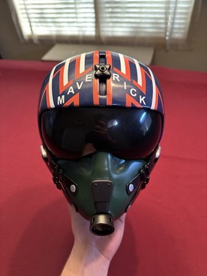 New Top Gun 40th Anniversary MAVERICK Helmet Popcorn Bucket Cinemark AMC