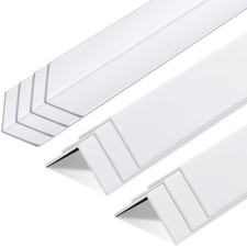 10 Pcs Wall Corner Protector Guards, Vinyl 1-1/8 x 36 Inches Corner Trim Mold...