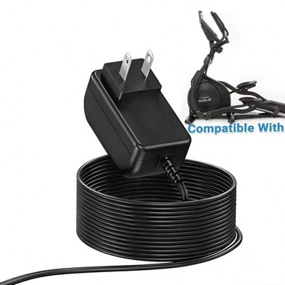 9V Adapter for Sole E25 E35 E55 E75 E95 Elliptical Power Cord