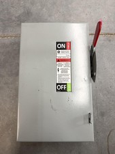 GE TG4322 60A 240VAC 250VDC General Duty Safety Switch Type 1 Indoor