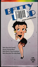 Betty Boop House Cleaning Blues 4 Cartoon Episodes VHS New
