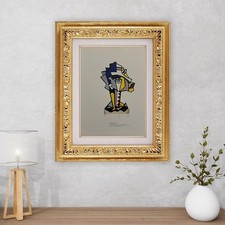 Roy Lichtenstein Original signed Print, COA + Appraisal for $3,500 USD.*