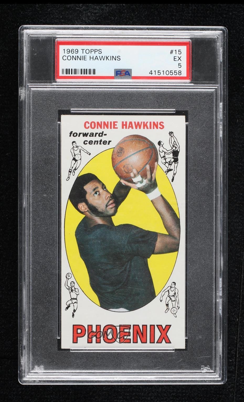 1969-70 Topps Connie Hawkins #15 PSA 5 HOF 07qw