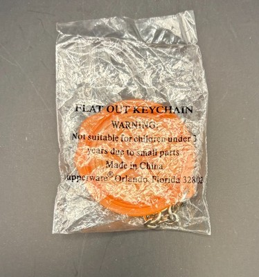 Tupperware Mini Flat Out Kaychain