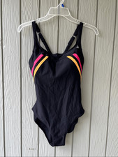 Aqua Sphere Siena One Piece Swimsuit 8 Triathlon Lap Swim Chlorine Resistant