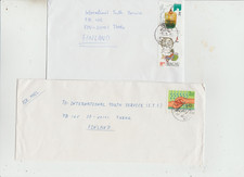 Macau 1988  1990  2 Covers to Finland   good condition