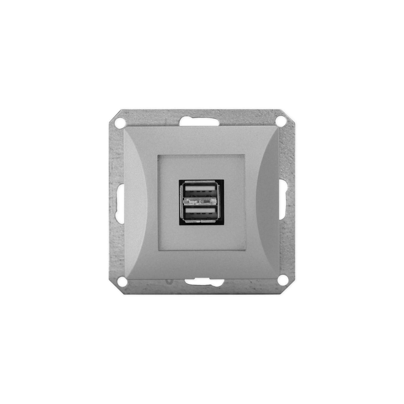 Opal USB Socket Charger Dual for GL/USB-2/m Frame Op SR