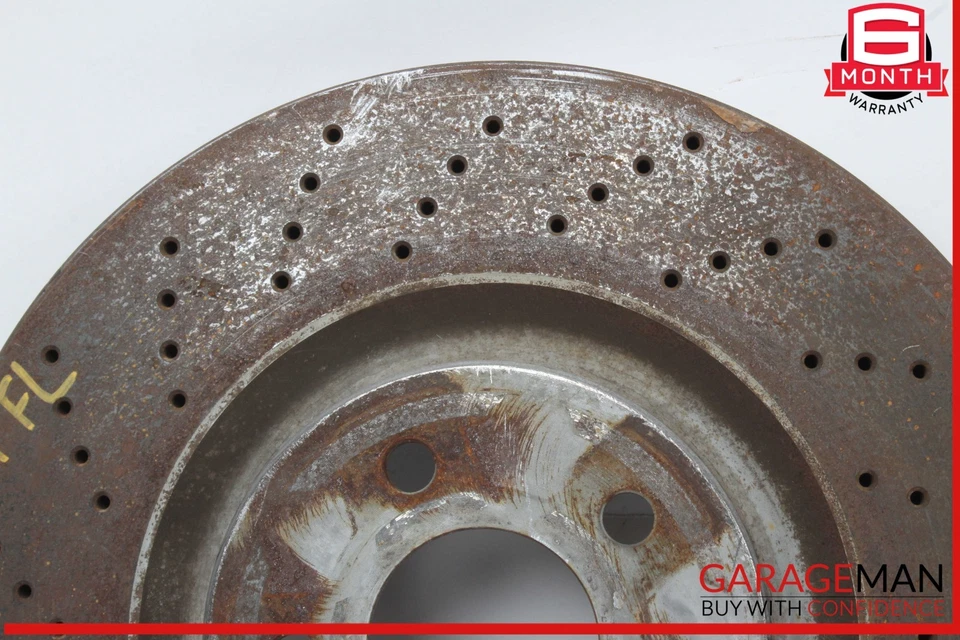 Комплект дисков для переднего правого и левого тормозных дисков 03–09 Mercedes W211 E550 E320 E350 от оригинального производителя - Изображение 4 из 4