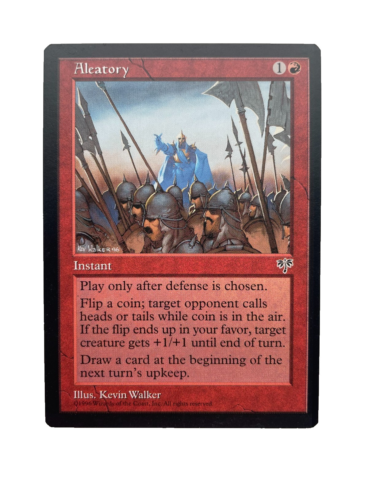 Aleatory MTG Mirage 1996 #155 Uncommon Magic The Gathering Vintage Card LP