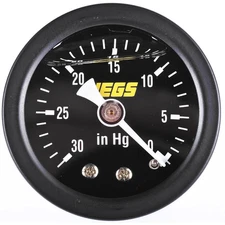 JEGS 41008 Liquid-Filled Vacuum Gauge