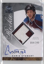 2008-09 Upper Deck The Cup Rookie 64/249 Chris Stewart #87 Auto 0bz8