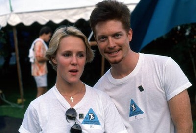 Mary Stuart Masterson Eric Stoltz photographed in 1987 TV Old Photo 1