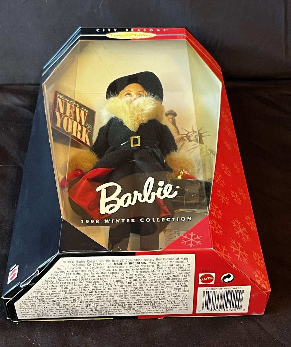 Winter in New York 1998 Barbie Doll for sale online | eBay