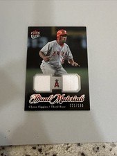 2007 Fleer Ultra - Dual Materials Chone Figgins #DM-CF /160 (MEM)