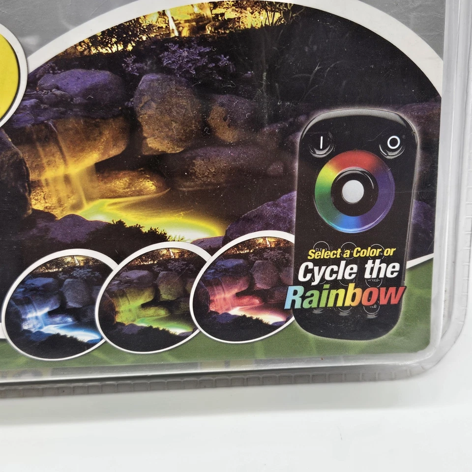 Tetra Pond Juego de Triple Luz Control Remoto Cambio de Color LED Para Estanque Nuevo Foto 2 de 4