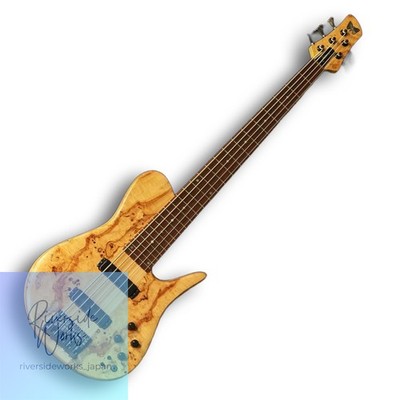 Fodera Imperial 5st/36 Bass (Chestnut Burl Top) '93 Used