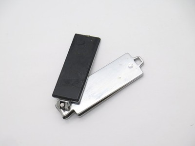 Vintage 70s N-538 Seki Japan 2.75'' Stainless Steel Black Synthetic File Clippers