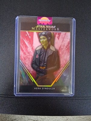 Topps Star Wars Masterwork Hera Syndulla Red Parallel #22/25
