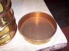 VINTAGE US STANDARD SIEVE SERIES - SET OF 10 w/LID AND BOTTOM PAN - NR — photo 8