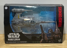 Transformers Crossover Collection ~ Star Wars Mandalorian N-1 Starfighter ~ NIP
