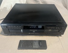 Mint Tested Sony CDP-CE235 Optical Out 5-Disc Changer CD Player Remote Vintage