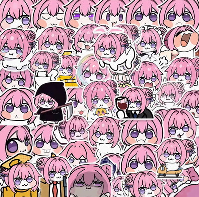 60Pcs Anime NIKKE:The Goddess of Victory Doro Waterproof Stickers Decoratio Gift