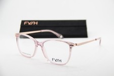 NEW FYSH 3733 S309 CLEAR PINK GOLD ACETATE AUTHENTIC EYEGLASSES 53-15